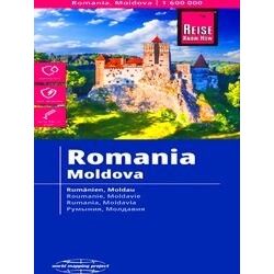 Reise Know-How Landkarte Rumanien, Moldau