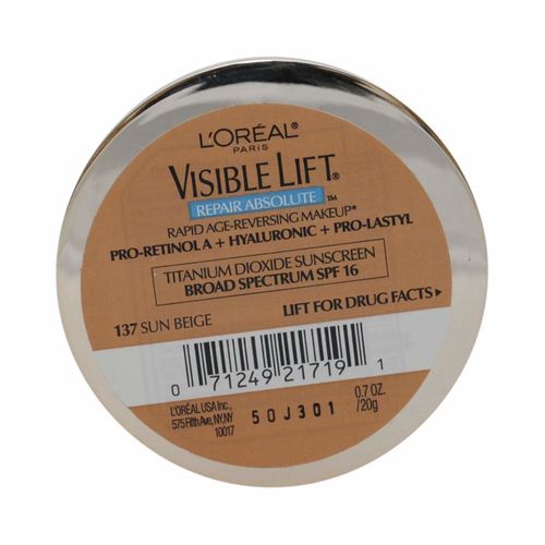 L'Oreal Visible Lift Rapid Age-Reversing Makeup 137 Sun Beige