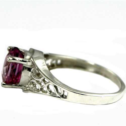 Pure Pink Topaz, 925 Sterling Silver Ring, SR305