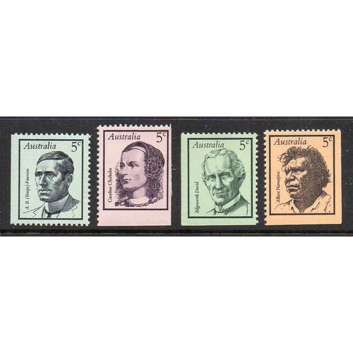 Australia 1968 Famous Australians Booklet Stamps MNH