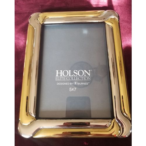 Vintage Silver & Brass Frame by Holson Elite Collection