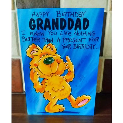 Grandad Birthday Card 001