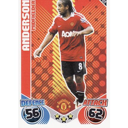Match Attax Extra 2010/2011 U29 Anderson Manchester United