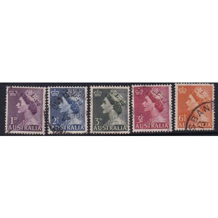 Australia 1953 SG 261-263a Used (C-065)
