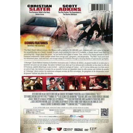 Bullet (DVD) 2012 Scott Adkins, Christian Slater NEW