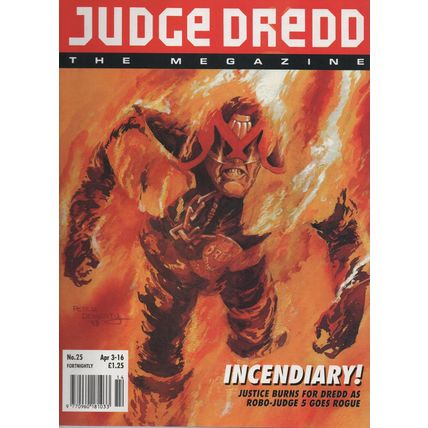 JUDGE DREDD THE MEGAZINE NO. 25 (1993)