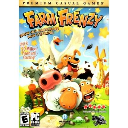 Farm Frenzy (PC-CD, 2008) for Windows XP/Vista - NEW CD in SLEEVE