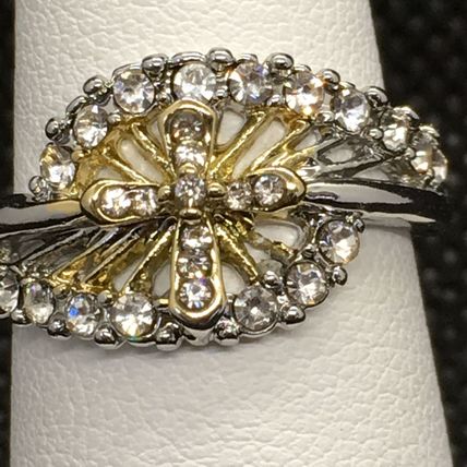 Ring Light of Faith Cross Fashion Silver Plated #299 USA Seller