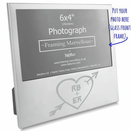 Personalised Photo Picture Frame Valentines Gift Love My Boyfriend Girlfriend