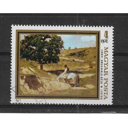 Hungary.SG3261 4fo Wandering (Bela Ivanyi-Grunwald).Fine Used.Sept22