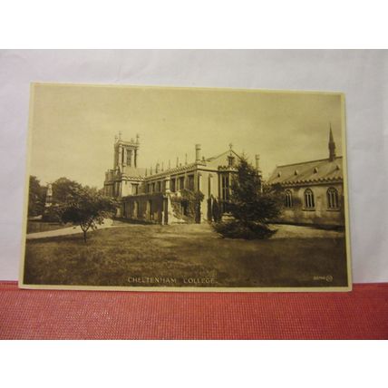 THE COLLEGE, CHELTENHAM SPA, GLOUCESTERSHIRE unused vintage postcard 1926 date =