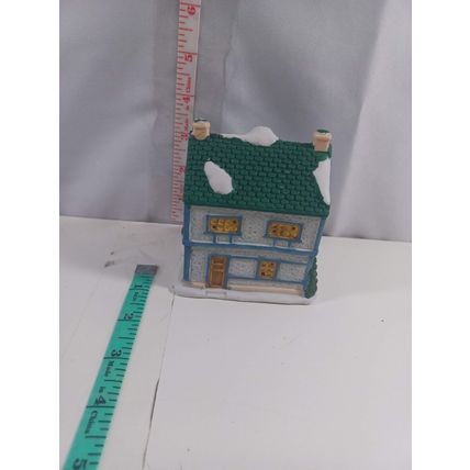 Vintage two story house Ceramic Building 4 inch good condtion