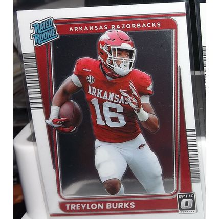 2022 Chronicles DP TREYLON BURKS (Arkansas/Titans) Optic Rated Rookie #13