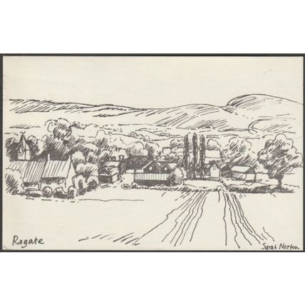Sarah Norton - Rogate, Sussex, 1974 - Postcard