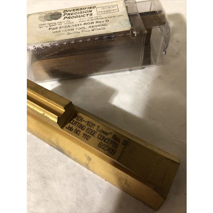 NEW LOT 2 DIVERSIFIED 31ZA-1631 LATHE HSS TOOLS/CHAMFERING 31ZA-1631-RGR,BN