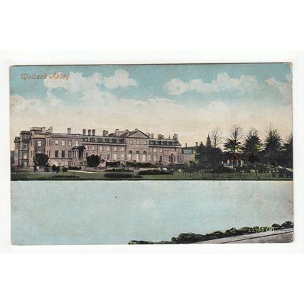 Welbeck Abbey Postcard Nottinghamshire 22765