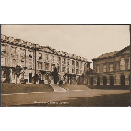 Worcester College, Oxford, Oxfordshire, 1932 - RP Postcard