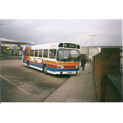 Colour Photograph of Stagecoach Devon Ltd. - DDW 433V ex. Cynon Valley Transport