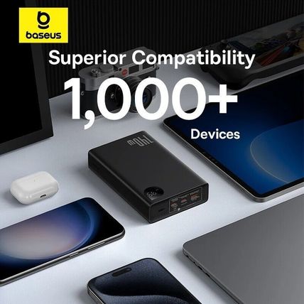 Baseus 24000mAh Power Bank 140W Portable Laptop Battery Charger Digital Display
