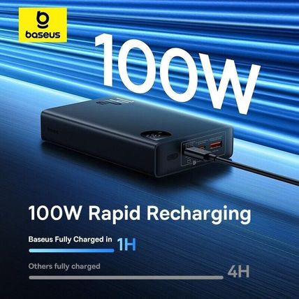 Baseus 24000mAh Power Bank 140W Portable Laptop Battery Charger Digital Display