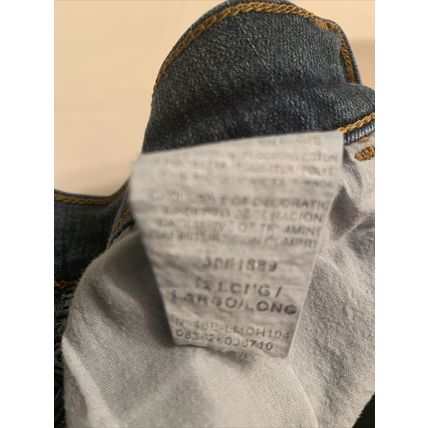 Lee Women's Blue Jeans Zip Button Pockets Stretch Relaxed Fit Size 12 Long