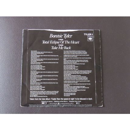 4 X 7 INCH VINYL SINGLES. TONI BASIL, BE BOP DELUXE, TOTO, BONNIE TYLER