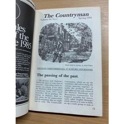 SPRING 1985 "THE COUNTRYMAN" VOL 90 #1 ILLUSTRATED VINTAGE PAPERBACK BOOK (P2)