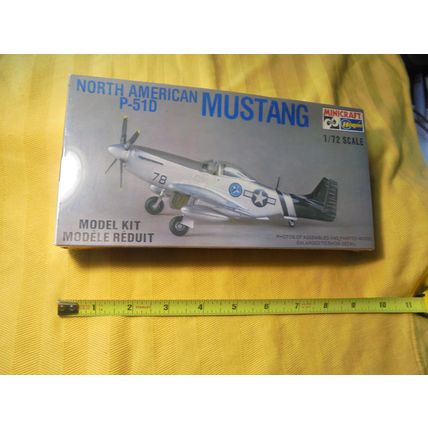 1st Edition Hasegawa MUSTANG P-51D Model Kit! Sealed & Mint! $30.00 Shipped!!