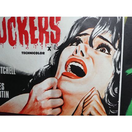 BLOOD SUCKERS / SLAUGHTER OF THE VAMPIRES (c.1962) UK Quad