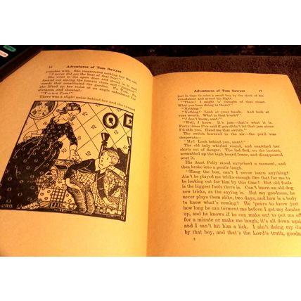 Childrens Book The Adventure Of Tom Sawyer By Samuel L. Clemens 1931 Great Shape