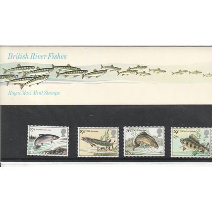 GB stamps 1983 Presentation Pack - British River Fish