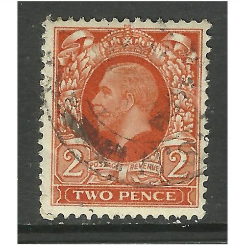 GB 1935 KGV 2d Orange Stamp SG 442(A297