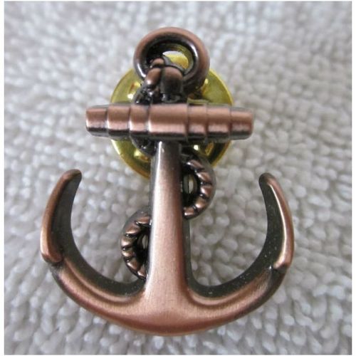 Anchor Brewing antiqued metal lapel pin