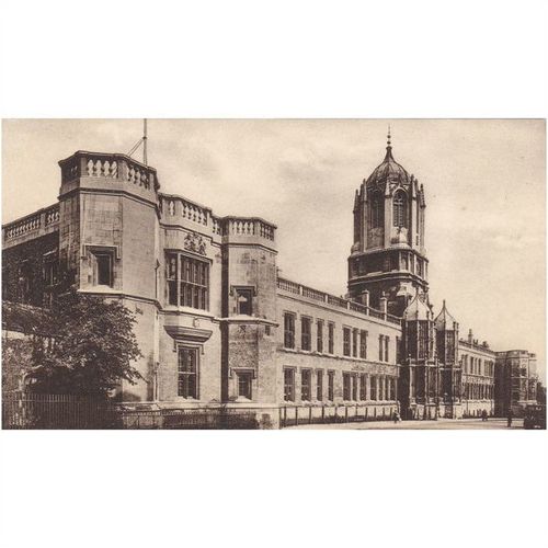Oxford Christ Church West Front Oxfordshire Postcard (OX70483)