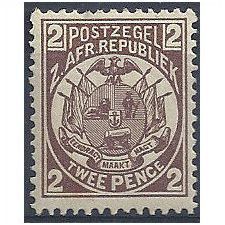 Transvaal 1885 SG177 2d Brown-Purple Mounted Mint .. .