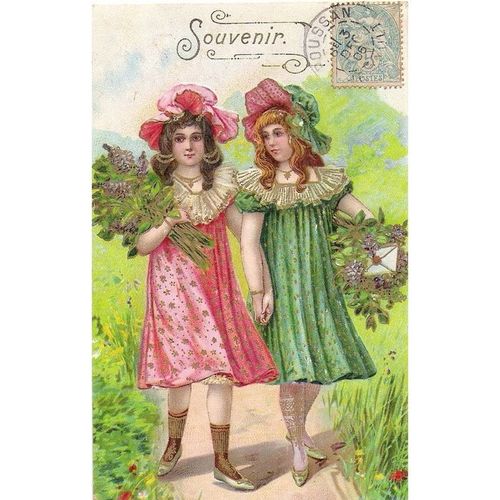 CARTE POSTALE - GAUFREE - ref 2