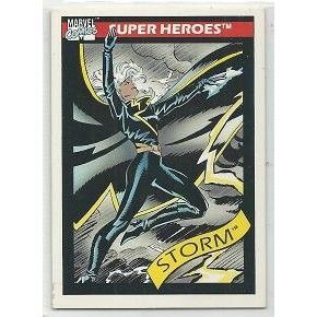 MARVEL SUPER HEROES 1991 ' STORM ' PROMO card