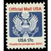 O130 17c Eagle Very Fine MNH G0764