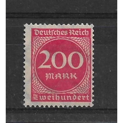 Germany.SG262 200m Red.Mounted Mint.Nov21
