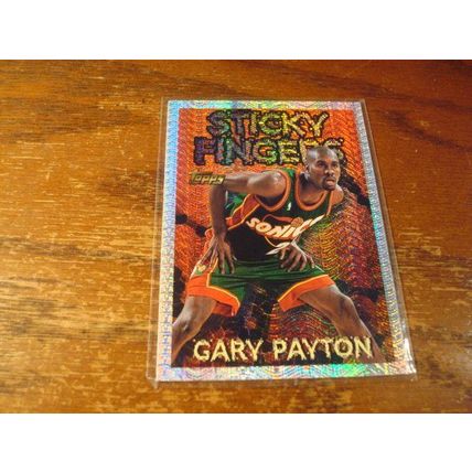 1996/97, Topps, 2-Cards, Seasons Best Inserts, GARY PAYTON/SHAWN KEMP