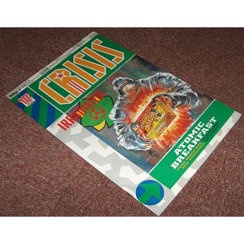 CRISIS # 11<>2000ad PRESENTS<>FLEETWAY COMICS<>1989<>vf(8.0)