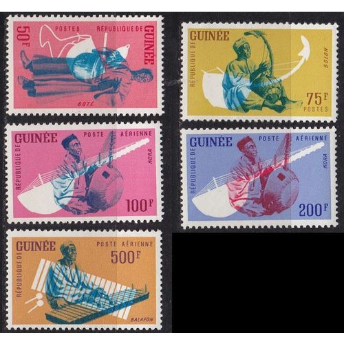 GUINEA [1960] MiNr 0113 ex ( **/mnh ) [01] Musik