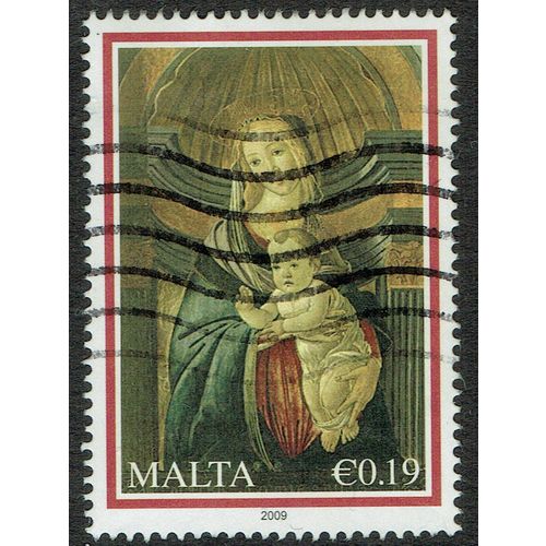 Malta 2009 Christmas 19c Multicoloured SG1635 GU