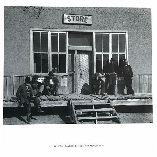 Eliot Porter Photo Store Ranchos de Taos NM 1940 Americana wall art orig workers