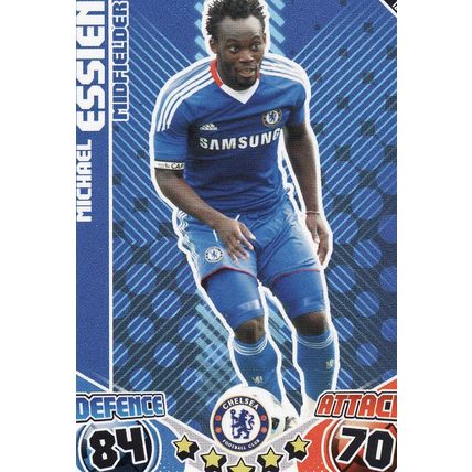 Match Attax 2010/2011 121 Michael Essien Chelsea