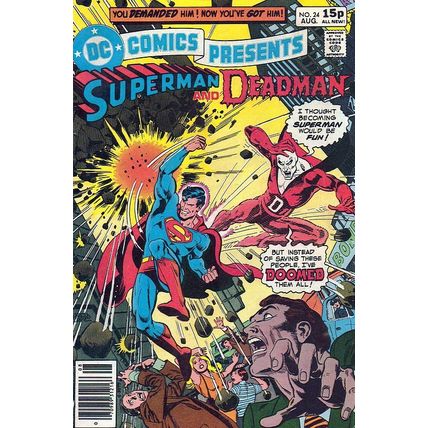 DC Comics Presents (Vol 1) # 024 FN- Price VARIANT AMERICAN COMICS