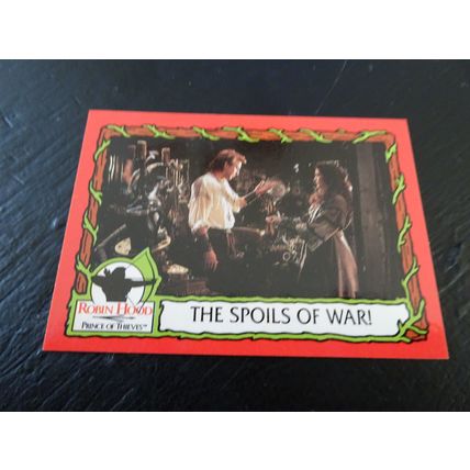 1991 Topps Robin Hood Prince of Thieves Card # 34 The Spoils Of War! NM (7)