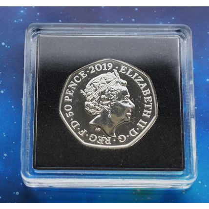 2019 Queen Elizabeth Cupro-Nickel Privy Mark Britannia 50p Fifty Pence