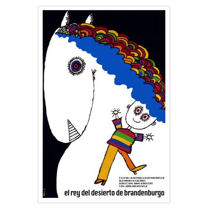 Movie Poster 4 film"KING of Horse"Children Decoration art.Branderburg.Decor.