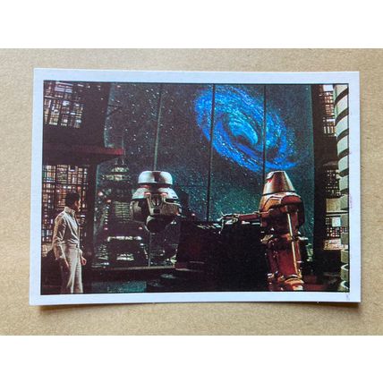 The Black Hole Sticker # 35 (A) unused 1980 Panini Disney Sci-fi